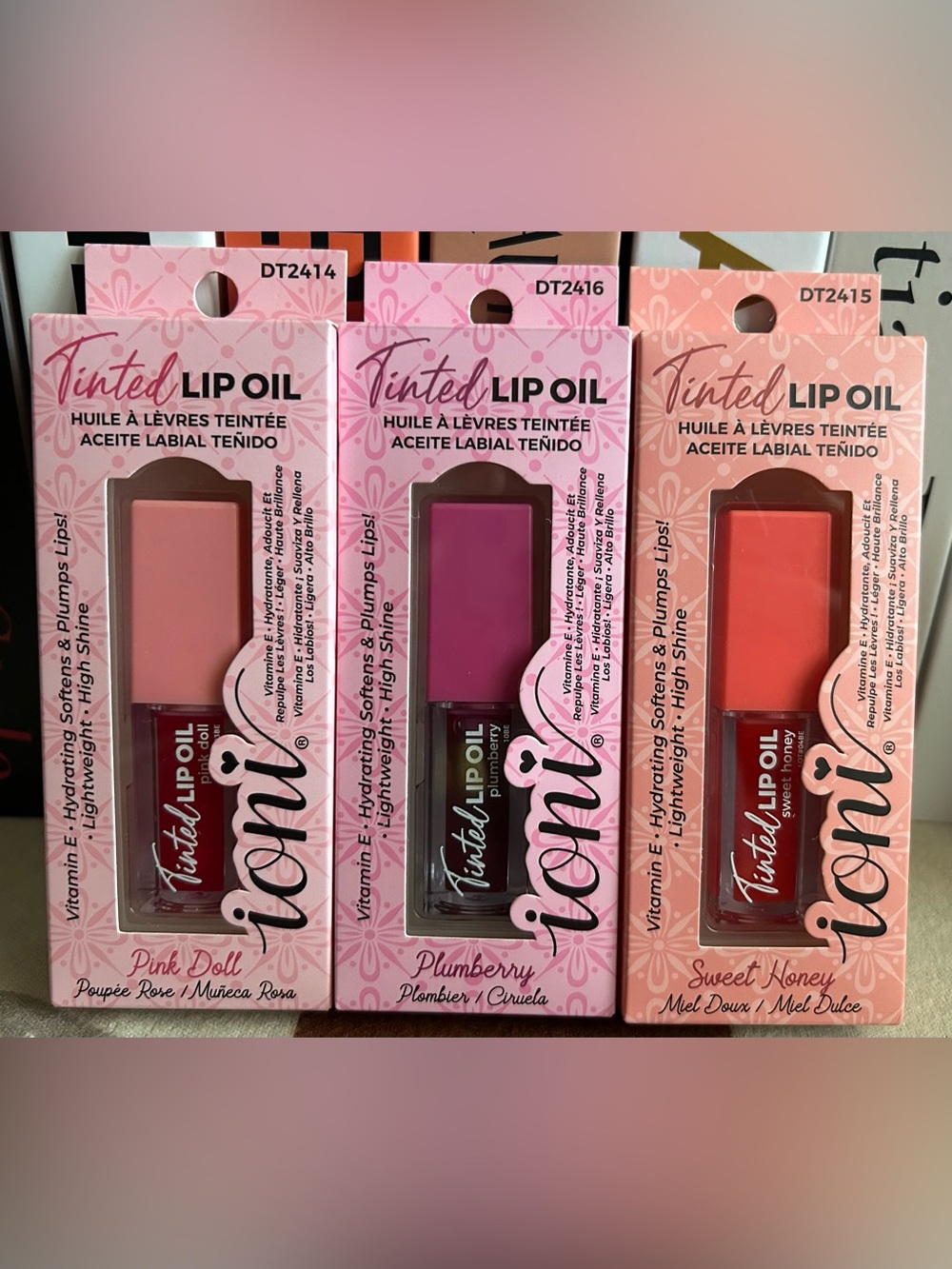 🩷 NEW 🩷 Tinted Lip Oil Bundle Of 3 🩷